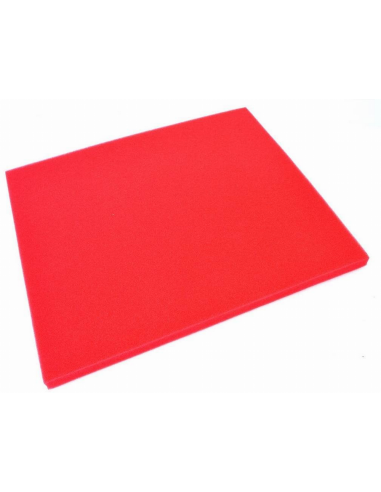 Plancha de Filtro Espuma Rojo Artein 280 x 330 x 15mm ref. AF00000000023