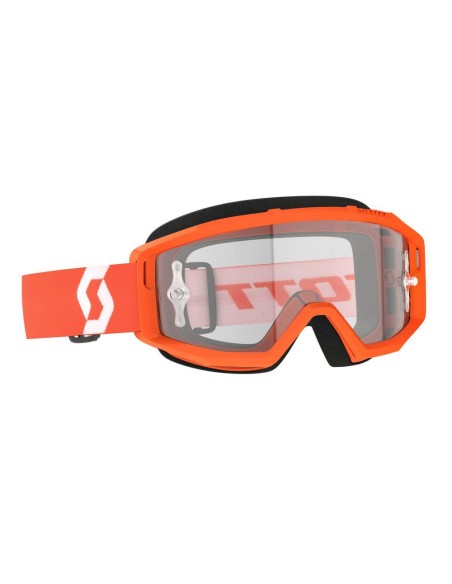 Gafa Scott Primal Clear Orange/White (Naranja/Blanco) con Lente Transparente
