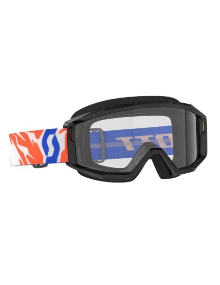 Gafa Infantil Scott Primal Youth Black (Negro) con Lente Transparente Clear