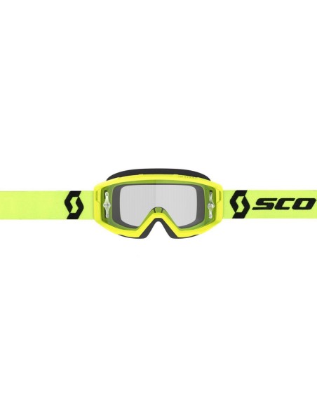 Gafa Scott Primal Clear Yellow/Black (Amarillo/Negro) con Lente Transparente