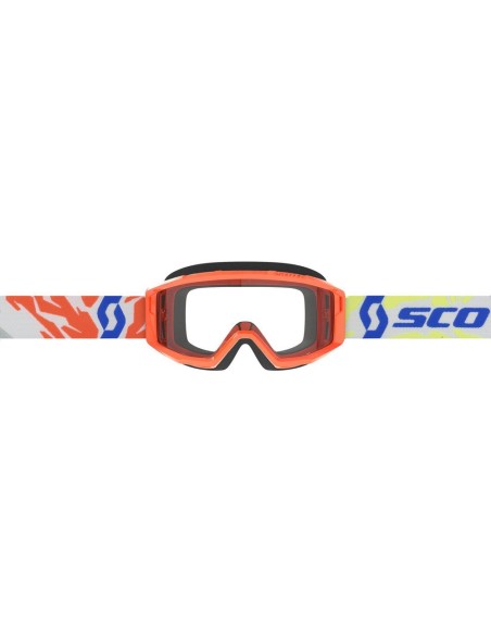 Gafa Infantil Scott Primal Youth Orange (Naranja) con Lente Transparente Clear