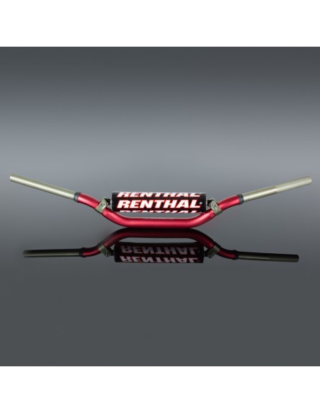 Manillar Renthal 997 RC Honda CRF 2004-2018 + Kawasaki KX/KXF 2006- Rojo