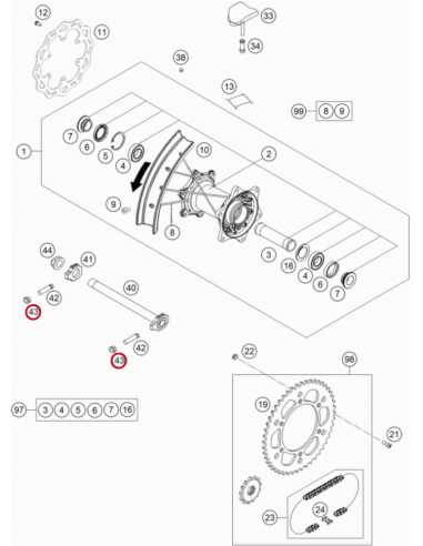 Tensor de Cadena