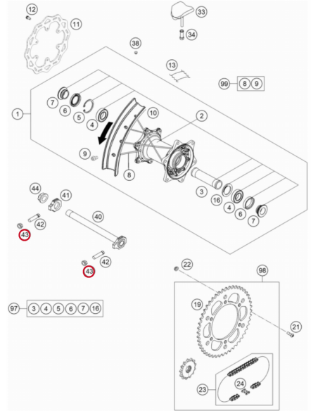 Tensor de Cadena