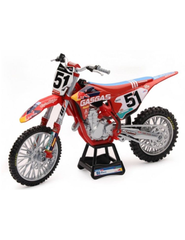 Moto miniatura NewRay GasGas MC 450F 2023 Roja...
