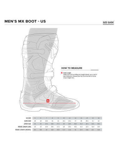 Bota Alpinestars Tech 7 Negro/Gris/Rojo