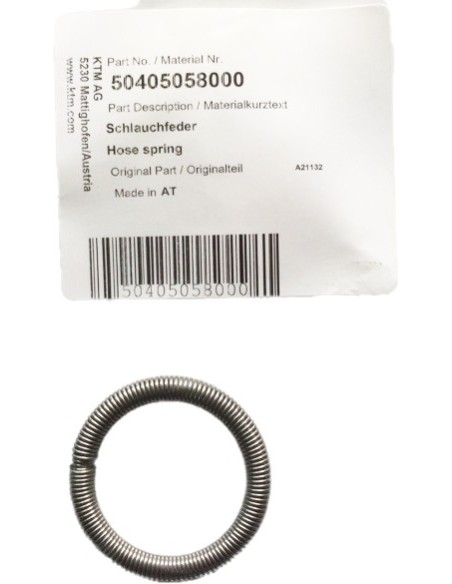 Muelle Goma De Escape KTM SX 125 2016- + Husqvarna TC 125 2017- + GasGas MC 125 2021- (KTM/HVA/GG)