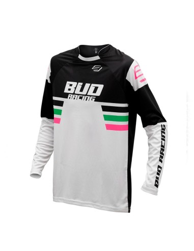 Camiseta/Maillot Bud Racing Lazer Bud Colors...