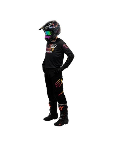 Pantalón BUD Racing GP Sunset Negro Logo "B" 2023