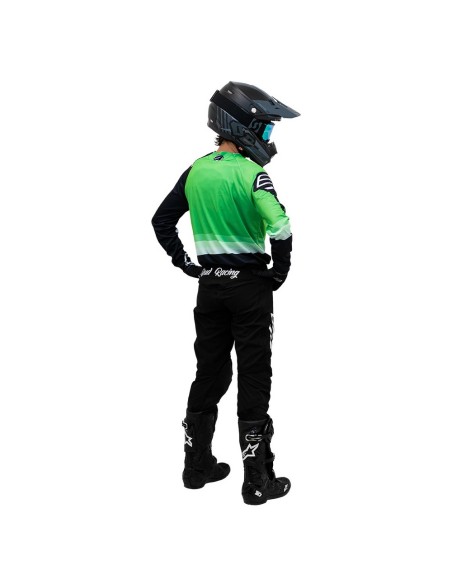 Pantalón BUD Racing SX Fit 95 Negro Logo "B" 2023