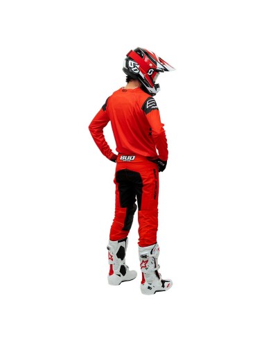 Pantalón BUD Racing GP Lazer Rojo/Negro Logo...