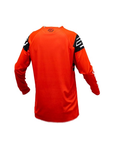 Camiseta/Maillot Bud Racing Lazer Rojo/Negro Logo "B" 2023