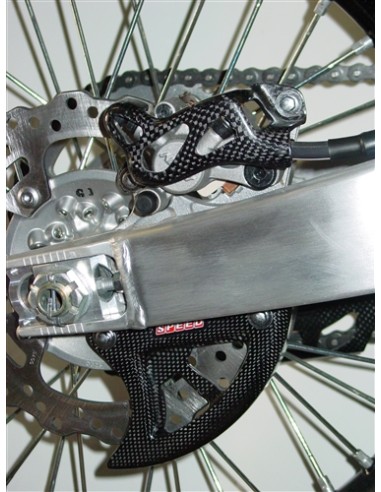 Protector Carbono Disco De Freno Trasero Light...