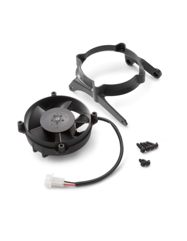 Kit Electroventilador para Radiador Negro...