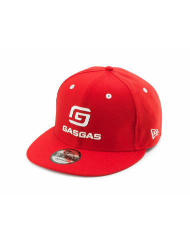 Gorra Roja Plana Team GasGas New Era Talla Única