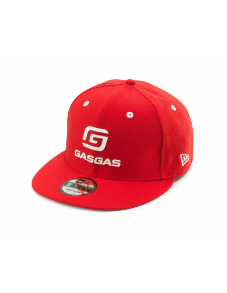 Gorra Roja Plana Team GasGas New Era Talla Única