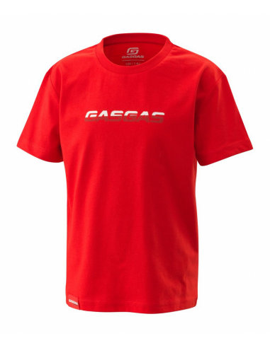 Camiseta Infantil Manga Corta GasGas Roja (Full...