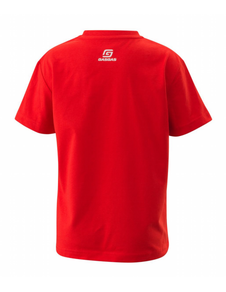 Camiseta Infantil Manga Corta GasGas Roja (Full Gas Tee)