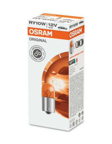 Lampara Intermitente 12V 10W Osram RY10W Color...