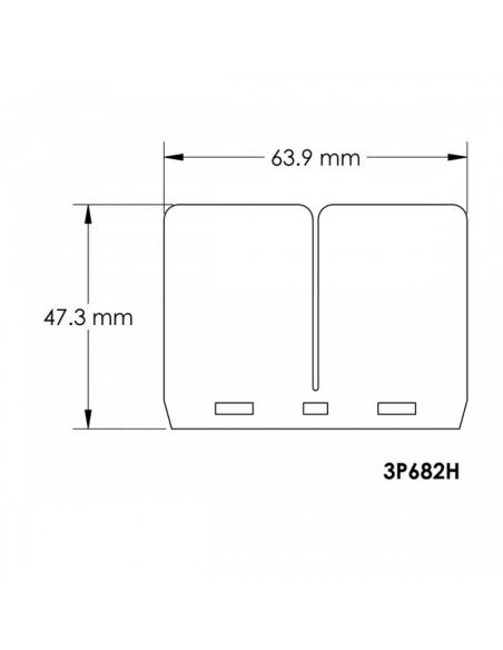 Juego de Láminas de Carbono para Caja de Láminas V-Force 3 R ref. 3P682H