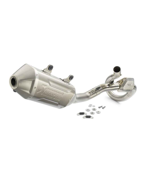 Linea de Escape Completa Aluminio/Titanio Akrapovic Racing Line Original GasGas EC 450 F 2024 + KTM EXC-F 450 2024 + EXC-F 500 2
