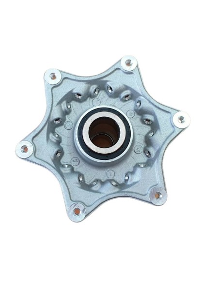 Buje Completo para Rueda Delantera 21" Color Aluminio Original KTM Enduro 2018- + Husqvarna Enduro 2019- + GasGas Endruo 2024-