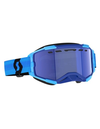 Gafa Scott Fury Snow Cross Azul/Negro Lente...