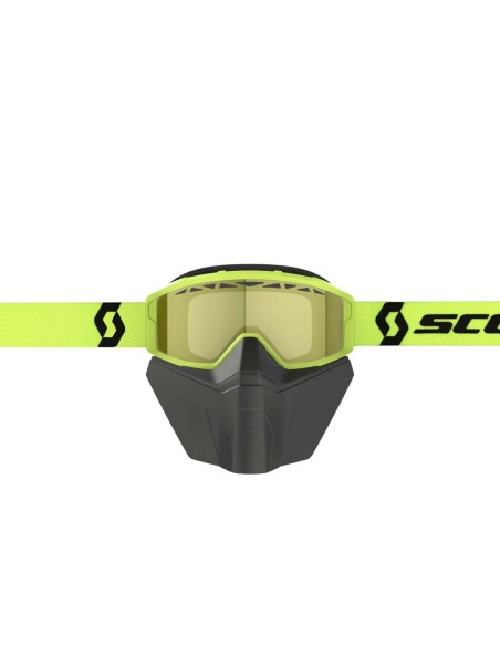 Gafa Scott Primal Safari Facemask Amarillo/Negro Lente Yellow (Amarilla)