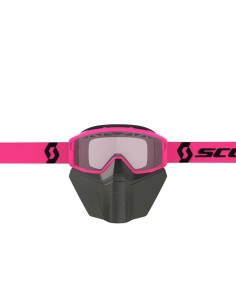 Gafa Scott Primal Safari Facemask Rosa/Negro Lente Rose... 2