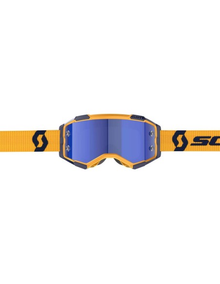 Gafa Scott Fury Amarillo Oscuro/Azul Oscuro Lente Blue Chrome Works (Azul)