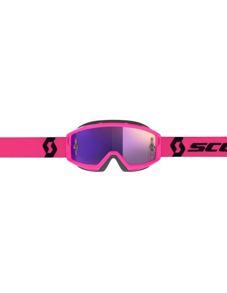 Gafa Scott Primal Rosa/Negro Lente Purple Chrome Works (Purpura)