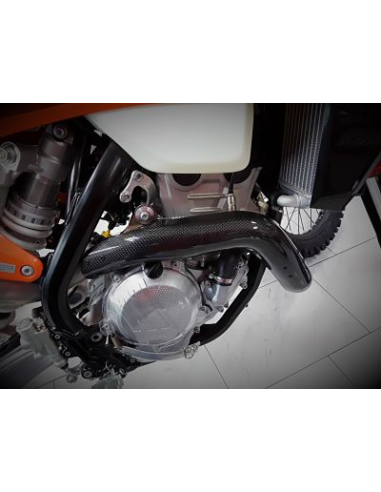 Protector de Escape en Carbono KTM EXCF 250...