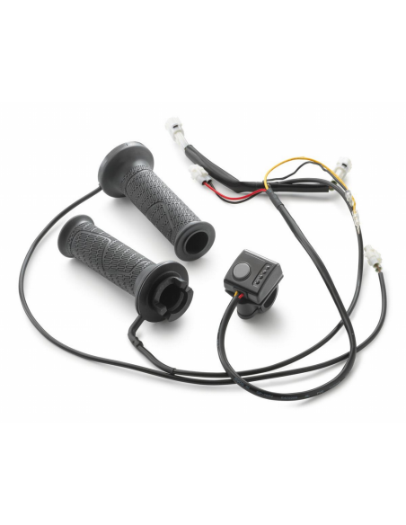 Kit de Puños Calefactables Negros Originales GasGas ES 700 + SM 700 + KTM 690 SMC-R + 690 Enduro R + Husqvarna 701 Enduro + 701 