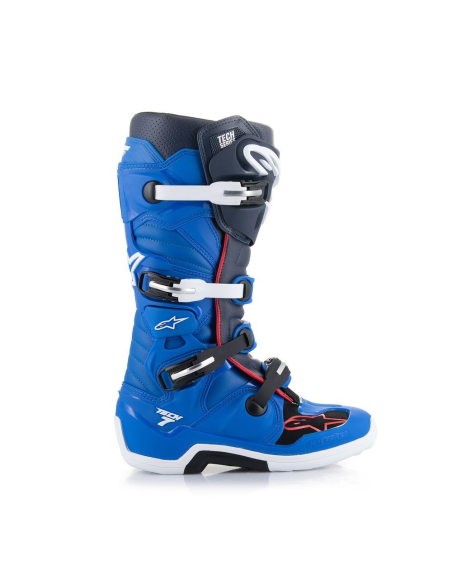 Bota Alpinestars Tech 7 Azul/Rojo/Azul Marino
