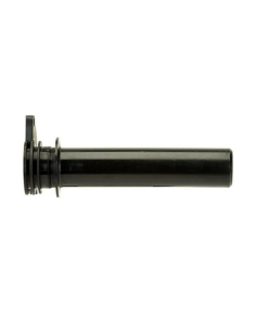 Caña de Gas Plastico Domino Negro para puños 120mm