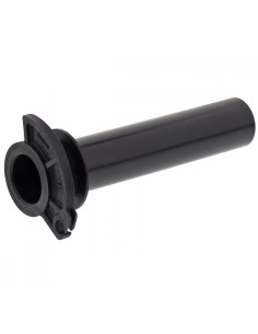 Caña de Gas Plastico Domino Negro para puños 120mm 2