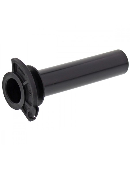 Caña de Gas Plastico Domino Negro para puños 120mm