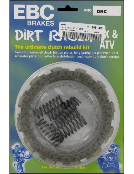 Kit Discos y Muelles de Embrague EBC Honda CRF 250R 2004-2007