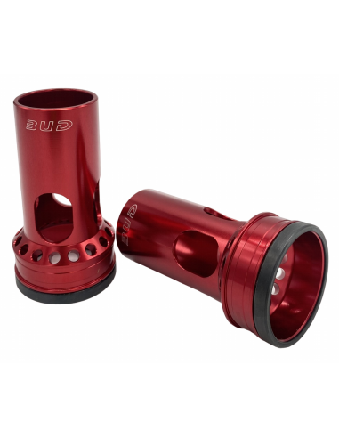 Kit Asientos Anti-Tope Rojo BUD para Horquilla...