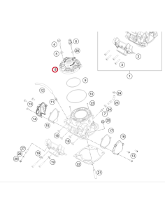 Culata Original GasGas EC 250 2021-2023 + KTM EXC 250...