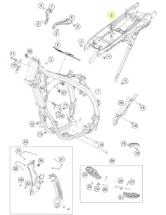 Subchasis Original Husqvarna