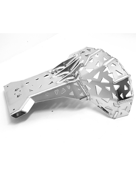 Cubrecarter/Protector Motor y Escape P-Tech Aluminio KTM EXC 250/300 2007-2016 + Husqvarna TE 250/350 2014-2016 + Husaberg TE 25