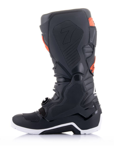 Bota Alpinestars Tech 7 Enduro Negro/Rojo Fluor
