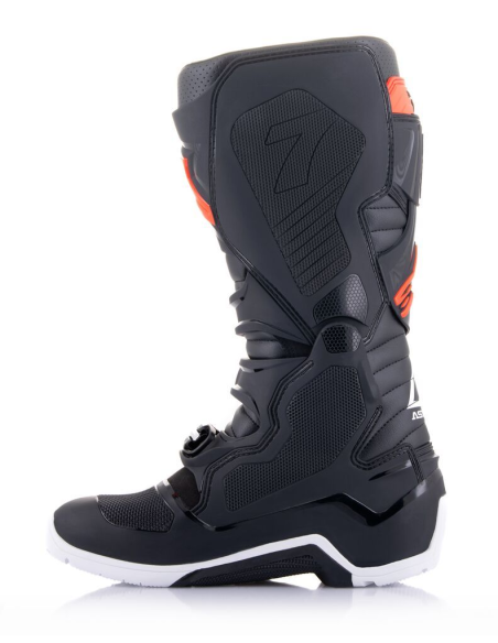 Bota Alpinestars Tech 7 Enduro Negro/Rojo Fluor