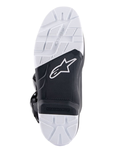 Bota Alpinestars Tech 7 Enduro Negro/Rojo Fluor