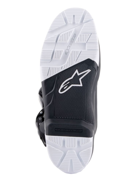 Bota Alpinestars Tech 7 Enduro Negro/Rojo Fluor