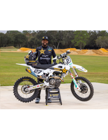 Moto miniatura NewRay Husqvarna FC 450 Rockstar...