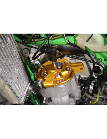 Culata Dorada VHM para Kawasaki KX 500 1989-2004 (Culatín no incluido)