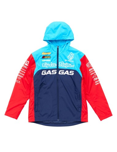 Chaqueta con Cremallera y Capucha GasGas Troy...