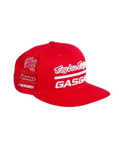 Gorra Plana GasGas Troy Lee Designs Team Rojo...